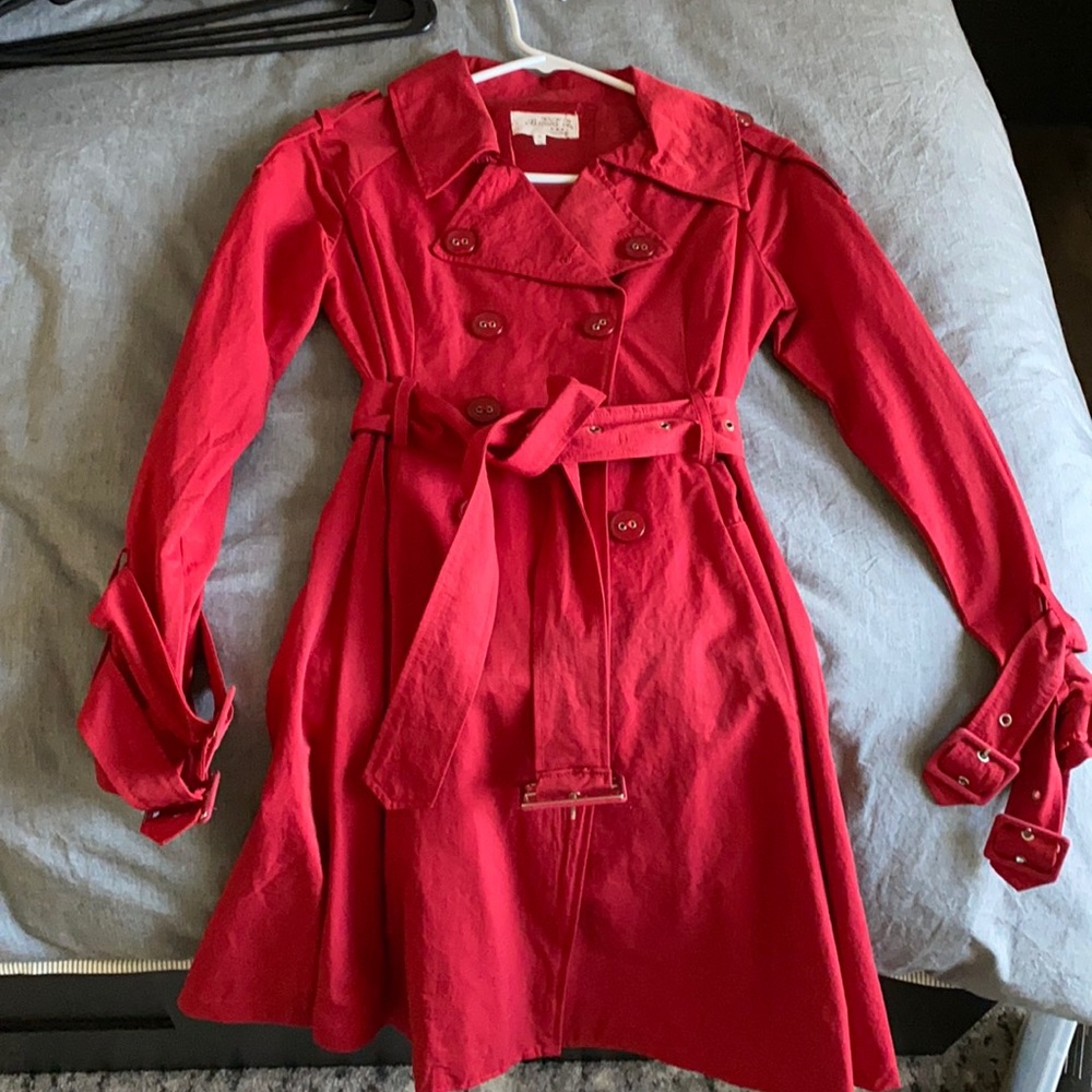 Red jacket